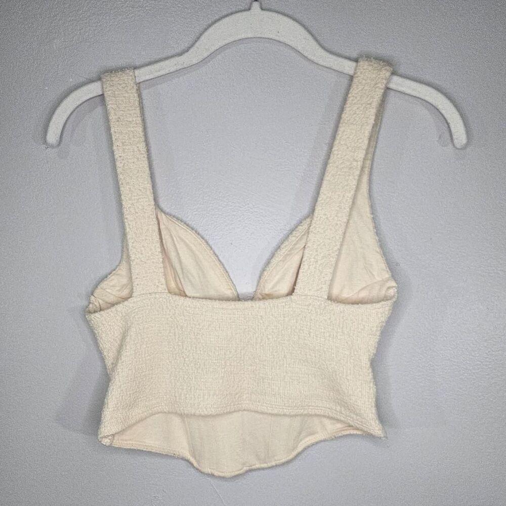 Zara Women's Cream and White Corset - Picture 3 of 5
